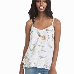 WHBM Pleat Back Cami NWT